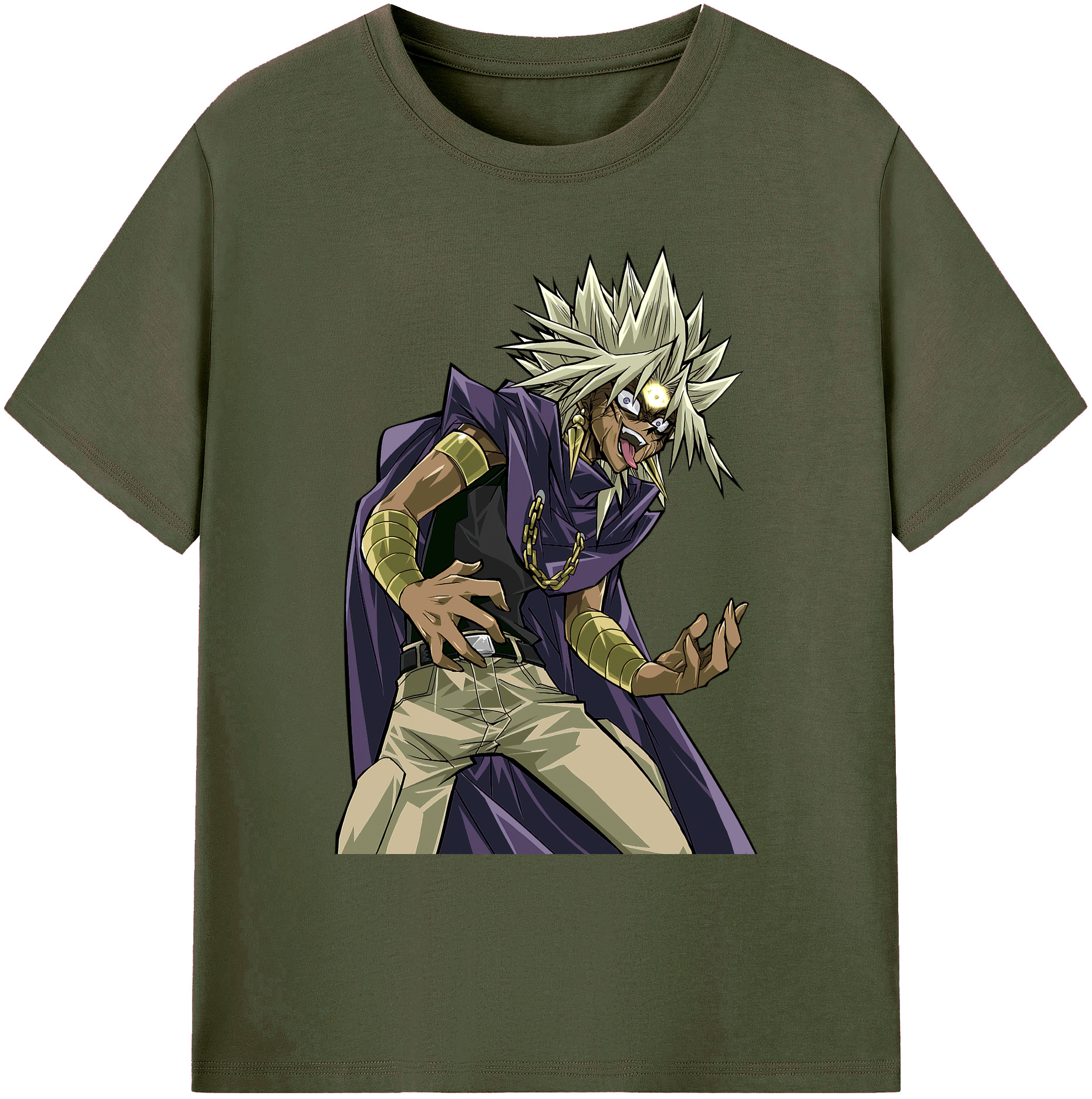 （画像用） 遊☆戯☆王 Yu-Gi-Oh! 綿100％ メンズ半袖Tシャツ｜肌触りやわらか＆通気性